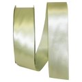 Reliant Ribbon 10.5 in. 50 Yards Single Face Satin Ribbon, Lime Juice 5150-542-09K